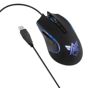 Mouse USB Gamer 800 / 1200 / 1600 / 2400 DPI